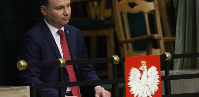 Andrzej Duda w Sejmie