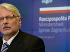Waszczykowski: Tusk nie pomaga w realizacji interesu Polski