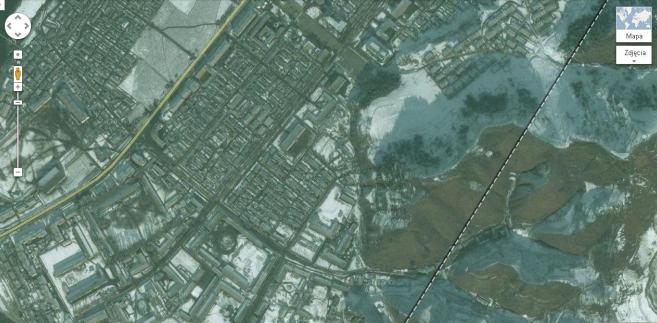 mapa satelitarna korei północnej Google opublikował satelitarną mapę Korei Północnej. Widać na niej 