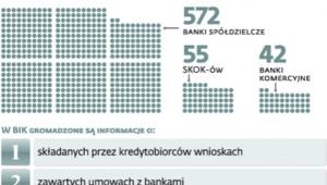 Do Biura Informacji Kredytowej informacje przekazują