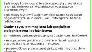 Kompetencje zawodowe pielęgniarek i położnych