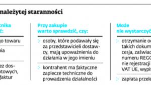 Jak dochować należnej staranności