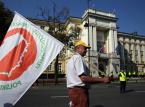 Sadownicy protestują w Warszawie. Chcą eksportować jabłka do Rosji