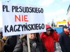 "Tu wolna jest Warszawa". Protest przeciw budowie pomnika ofiar katastrofy smoleńskiej