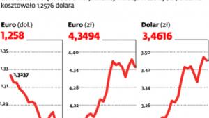 Notowania walut od początku maja