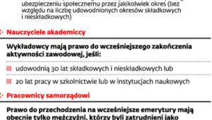 Zasady przechodzenia na emeryturę